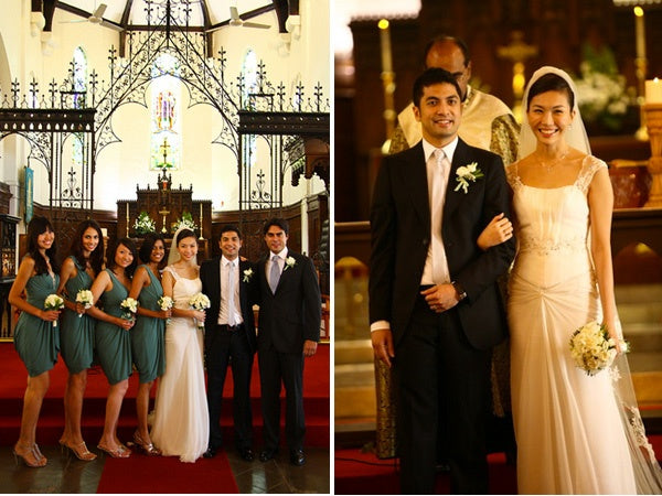 Zen Wong (Former Miss Malaysia) In A Classical And Timeless Couture Wedding Gown