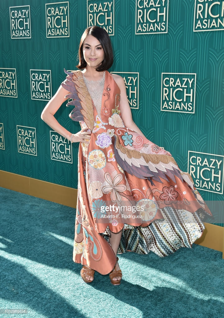 Carmen Soo In Melinda Looi Couture For Crazy Rich Asian Premiere In Los Angeles