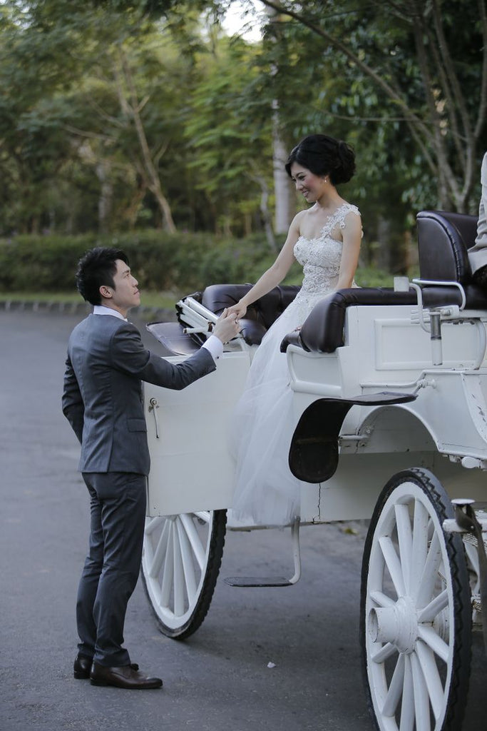 Every girls’ dream…Beautiful Ursula Chai on her special day!