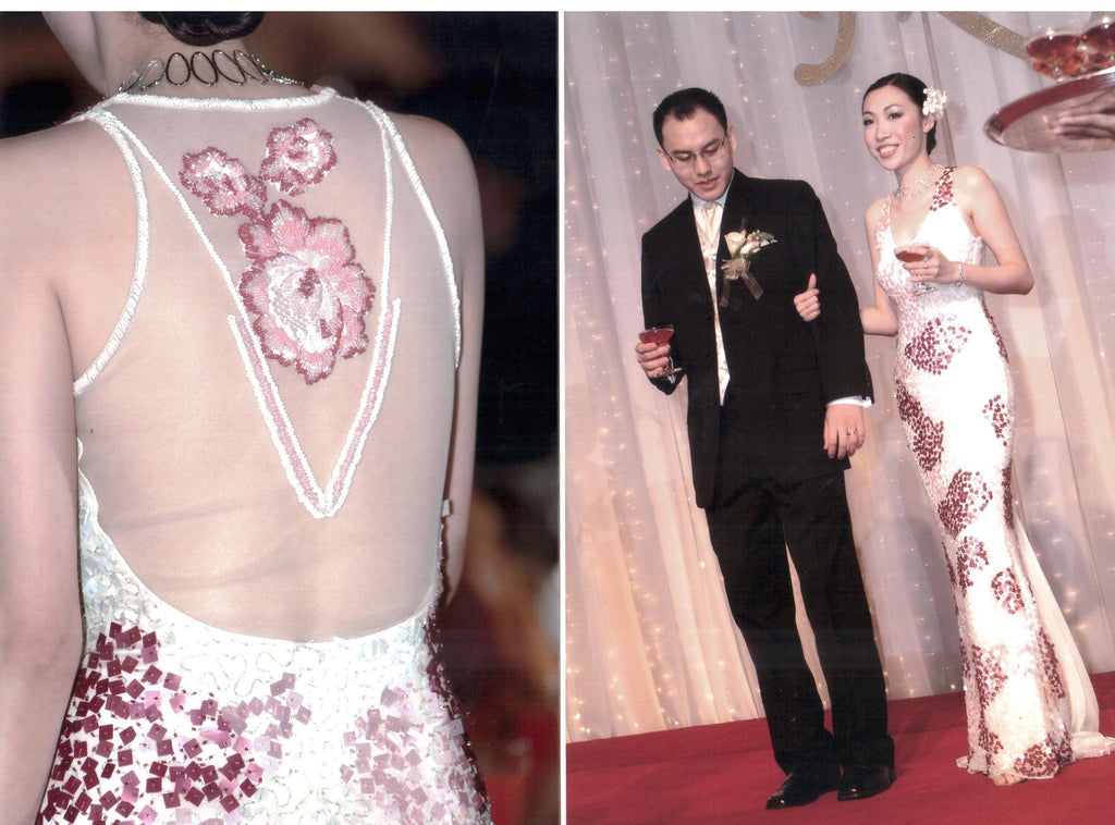 Mabel Lau in Melinda Looi Couture Bridal!