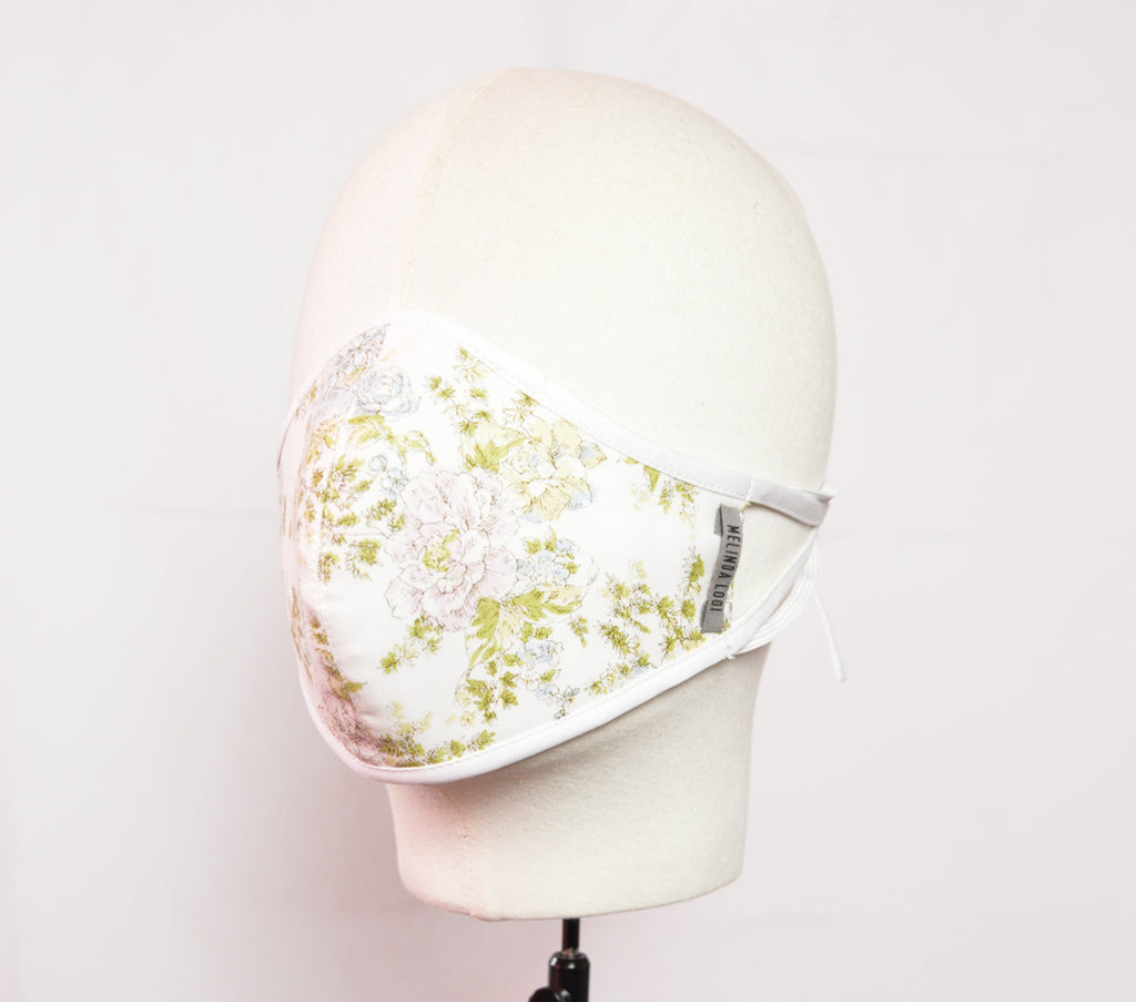 Ambi - 5 Layer Mask With Ear Loop - White - F