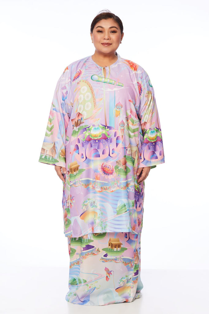 MELVILLE BAJU KURUNG - PRINT